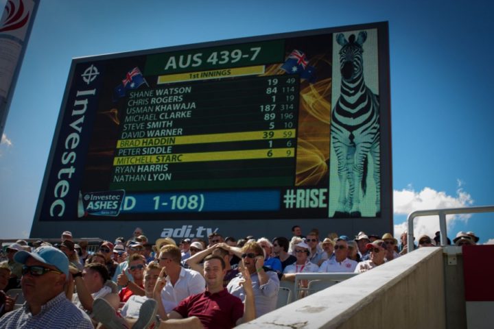 Umpires and Giant Screens in Cricket