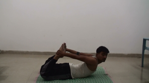 Bow pose or Dhanurasana for Beginners