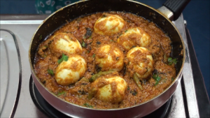 Egg Masala Curry is Ready