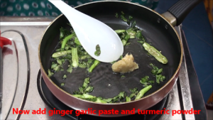 add-ginger - Boiled Egg Masala Curry - Making