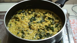 Bengal Gram Curry Preparation